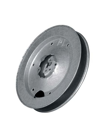 PULEGGIA X RULLO LEGNO AVVOLGIBILI ZINCATA MM 220