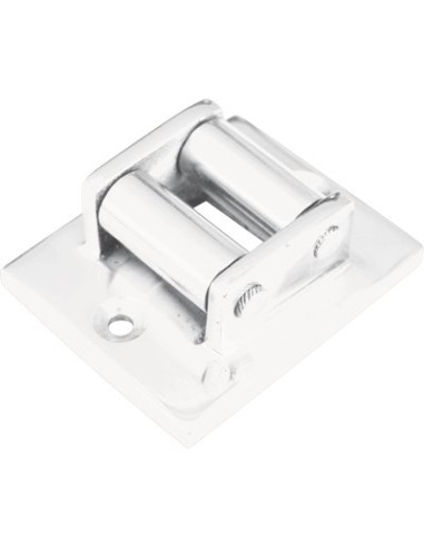 GUIDACINGHIA A RULLI FORI VERTICALI COTTALI OTTONE VERN BIANCO MM 45X60