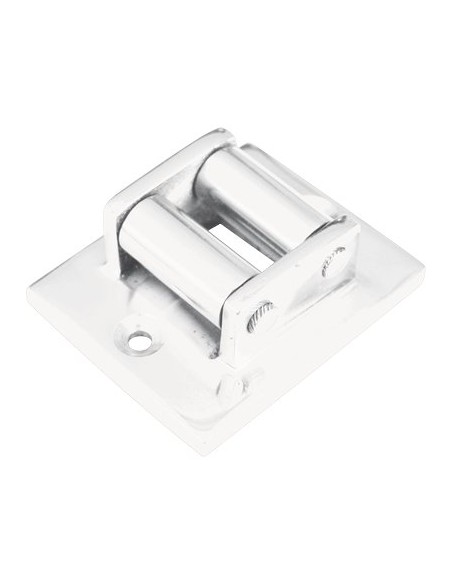 GUIDACINGHIA A RULLI FORI VERTICALI COTTALI OTTONE VERN BIANCO MM 45X60