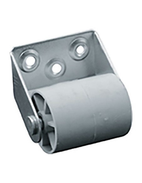 RULLO RINVIO AVVOLGIBILI MAGNUM BASE ZINCATA MM 55X29 H.MM 47 RULLO NYLON MM 38