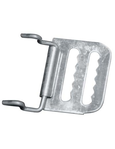 GANCIO ATTACCARULLO A FILO X AVVOLGIBILI ZINCATO MM 30X35