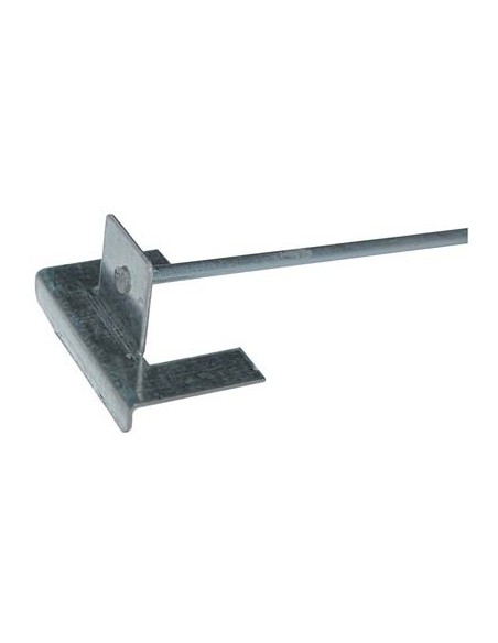BLOCCATAPPARELLA X AVVOLGIBILI PLASTICA ZINCATA + ASTA