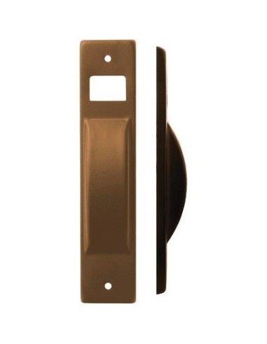 PLACCA AVVOLGITORE A SEMINCASSO ACCIAIO VERNICIATA BRONZO MM 40X195