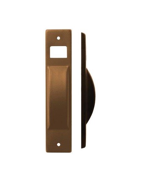 PLACCA AVVOLGITORE A SEMINCASSO ACCIAIO VERNICIATA BRONZO MM 40X195