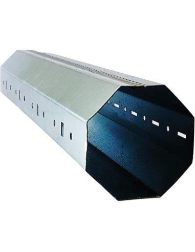 RULLO LISCIO X AVVOLGIBILI ZINCATO OTTAGONALE S.MM 0,8 MT 1.6