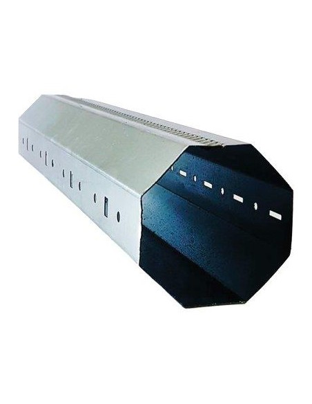 RULLO LISCIO X AVVOLGIBILI ZINCATO OTTAGONALE S.MM 0,8 MT 1.6