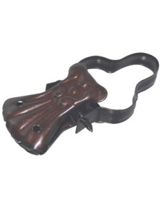 PINZA BAROCCO X ANELLO TENDA ACCIAIO BRONZATO + ARCO