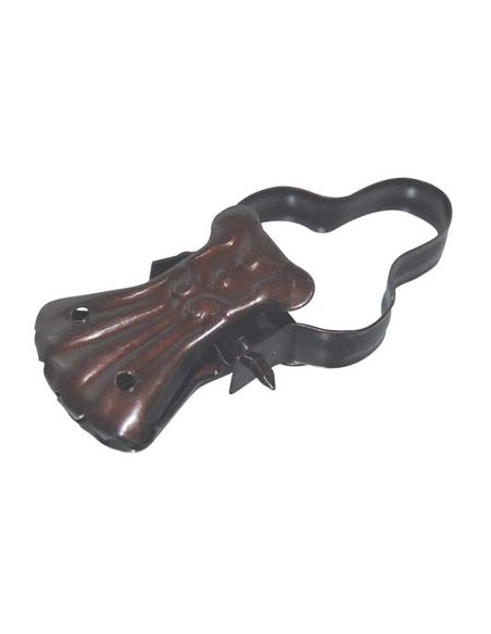 PINZA BAROCCO X ANELLO TENDA ACCIAIO BRONZATO + ARCO