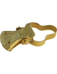 PINZA BAROCCO X ANELLO TENDA ACCIAIO OTTONATO + ARCO