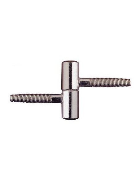 CERNIERA TIPO ANUBA ACCIAIO NICHELATO MM 14