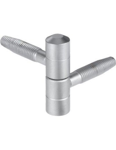 CERNIERA TIPO ANUBA 119 AGB ACCIAIO CROMATO OPACO MM13