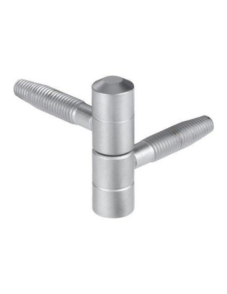 CERNIERA TIPO ANUBA 119 AGB ACCIAIO CROMATO OPACO MM13