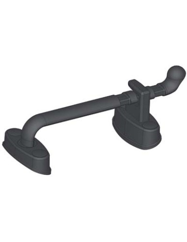 SOCCHIUDI PERSIANE BRUCO PLASTICA NERA REGISTRABILE MM 80,5/110,5