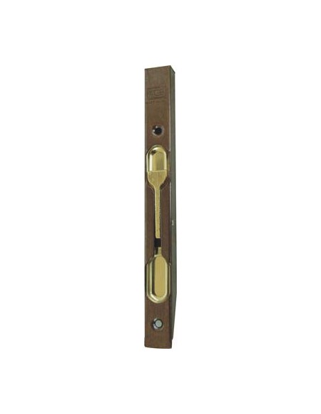 CATENACCIO INCASSO LEGNO A LEVA PESANTI ACCIAIO BRONZATO MM 16X13 CM 20