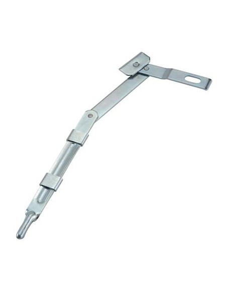 PALETTO A SALDARE A LEVA 305 COMBI ZINCATO 2 SNODI DOPPIA GUIDA PASSANTE MM 455