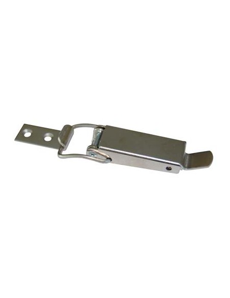 CHIUSURA A LEVA ACCIAIO GREZZO NICHELATO + INCONTRO MM 102X23