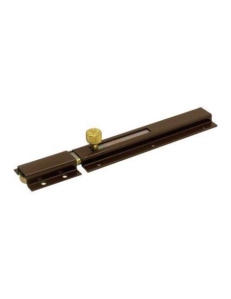 CATENACCIO TRAVERSO RICOPERTO 32 IBFM VERN. MARRONE PIASTRA LARGA MM 40 MM 6X16 CM 15
