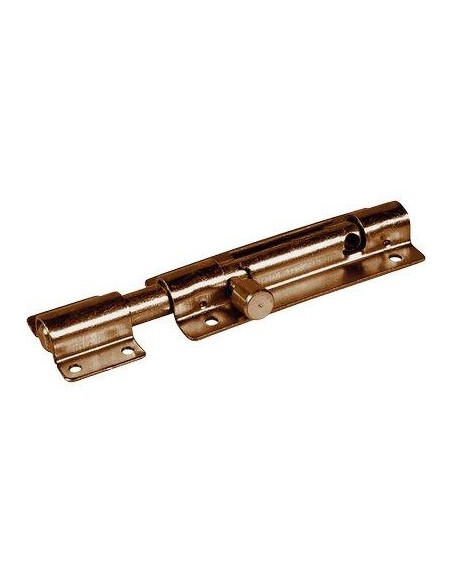 CATENACCIO PORTALUCCHETTO TONDO PESANTE 63 IBFM BRONZATO PIASTRA MM 40 CM 10/20