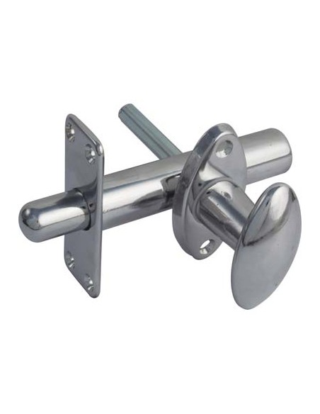 PALETTO NOTTE OTTONE CROMATO MM 80+25X65 + INCONTRO MM 24X65