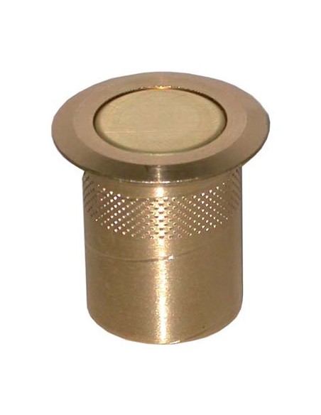 POZZETTO A MOLLA X ASTA CREMONESE OTTONE LUCIDO MM  6
