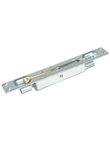 PALETTO INCASSO DOPPIA LEVA OTTONE 422 IBFM ZINCATO M8 MM 24X196X25