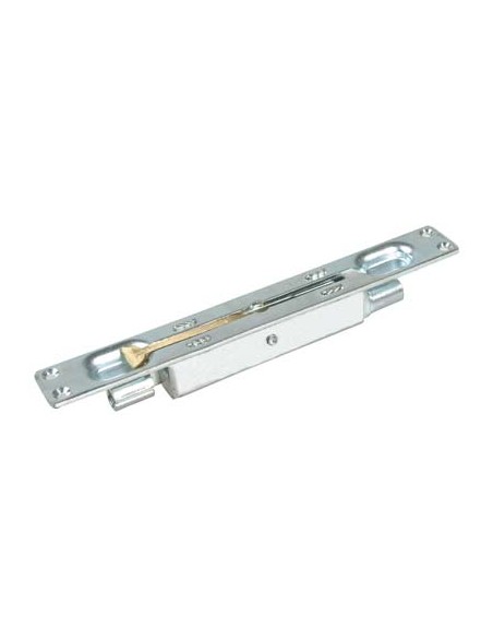 PALETTO INCASSO DOPPIA LEVA OTTONE 422 IBFM ZINCATO M8 MM 24X196X25