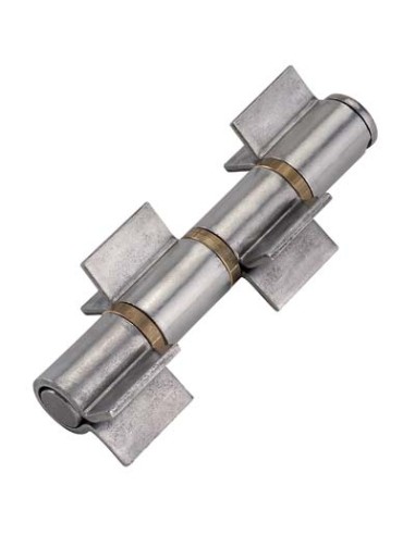 CERNIERA 4 ALI APERTE A SALDARE 135 COMBI PERNO SFILABILE E RONDELLE OTTONE MM 180