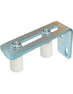 PIASTRA GUIDA CANCELLO 456 COMBI ZINC REGOLABILE MM 195X 50 S.CANC MM 102/107