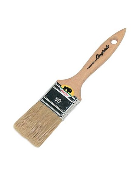 PENNELLESSA M.LEGNO 542 CINGHIALE SETOLA BIONDA MM 60X59