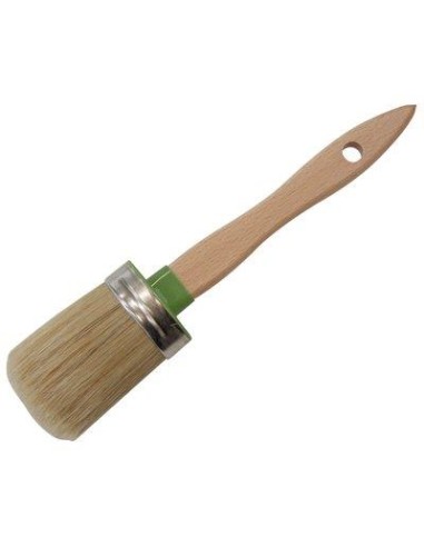 PENNELLO OVALINO MANICO PLASTICA VUOTO 100 ITR SETOLA BIONDA N°XMM 14X57