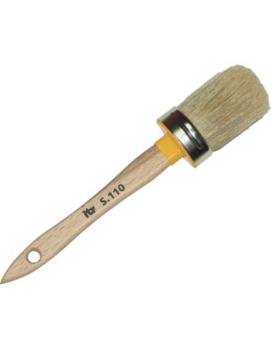 PENNELLO OVALINO M.LEGNO 110 ITR SETOLA BIONDA N°XMM  6X44