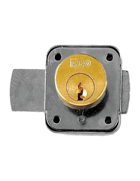 SERRATURA A CILINDRO X ANTINE 107214 ISEO OTTONE MM 40 CILINDRO MM 22X20 DX