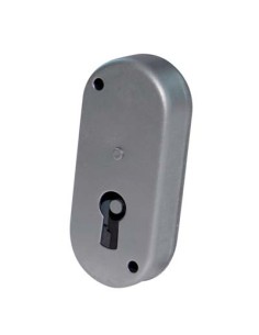 SERRATURA A STRINGA ACCIAIO NICHELATO MM 27X60 1 LEVA 2 GIRI