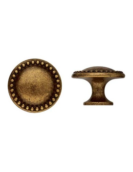 POMOLO ZAMA FLORENCE MG650 METALSTYLE OTTONE ANTICATO MM 30