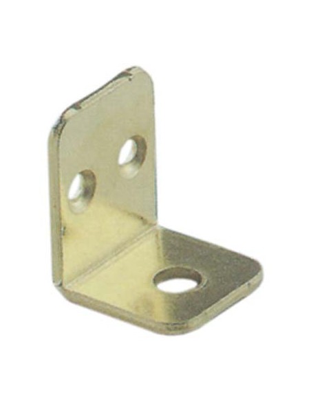 MENSOLINA REGGIPIANO A SQUADRA BORDO QUADRO ACCIAIO OTTONATO MM 22X28