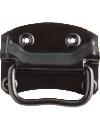 MANIGLIA AMERICANA X BAULE ACCIAIO NERO I.MM 110X85