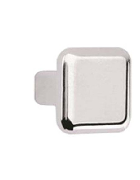 POMOLO ZAMA QUADRO 2303 METALSTYLE CROMO LUCIDO MM 20X20