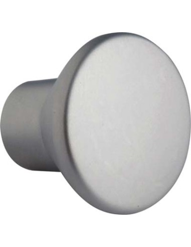 POMOLO ZAMA SFERA PIANA 2401 METALSTYLE CROMO OPACO MM 24X24