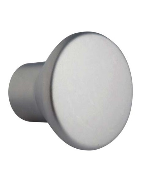 POMOLO ZAMA SFERA PIANA 2401 METALSTYLE CROMO OPACO MM 24X24
