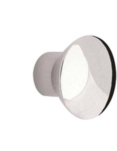 POMOLO ZAMA SFERA PIANA 2401 METALSTYLE CROMO LUCIDO MM 24X24