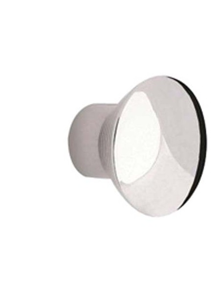 POMOLO ZAMA SFERA PIANA 2401 METALSTYLE CROMO LUCIDO MM 24X24