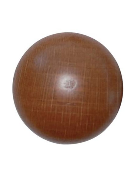 POMOLO LEGNO LISCIO NOCE CHIARO + VITE MM 26/36X33