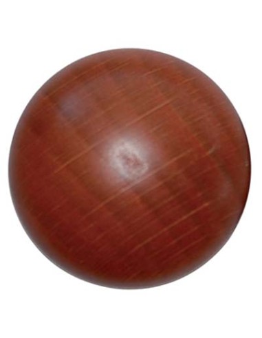 POMOLO LEGNO LISCIO CILIEGIO LUCIDO + VITE MM 26/36X33