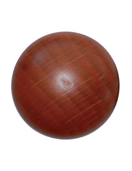 POMOLO LEGNO LISCIO CILIEGIO LUCIDO + VITE MM 26/36X33