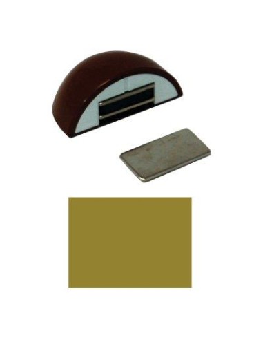 FERMAPORTE MAGNETICO AP 123 RESINA TERMOPLASTICA ORO LUCIDO