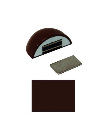 FERMAPORTE MAGNETICO AP 123 RESINA TERMOPLASTICA NOCE