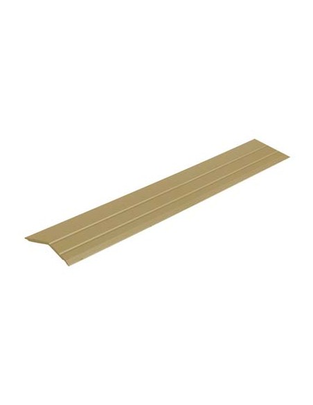 PIAGGIA ADESIVA PAVIMENTO DISLIVELLO ALLUMINIO ORO  MM 35 L.CM 90 MM 0/8