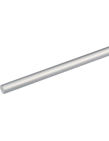 PROFILO TUBO PIENO ARCANSAS ALLUM ARGENTO MM 10 H.CM 100
