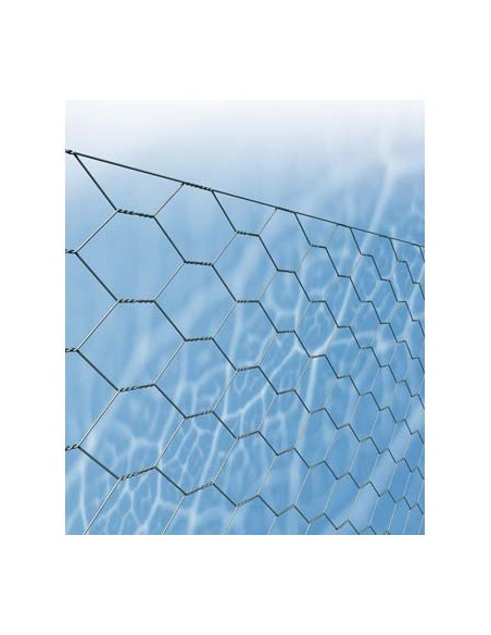 RETE TRIPLA TORSIONE ZINCATA 19/2 STARS M/N° 19/2 N° 1.MM 0,6 L.MT 50 H.CM 100