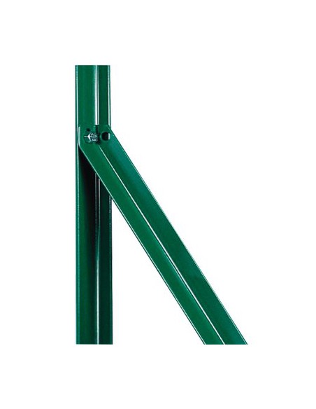 SAETTA RECINZIONE PLASTICATA SEZIONE MM 25X25X3,0 H.CM 120